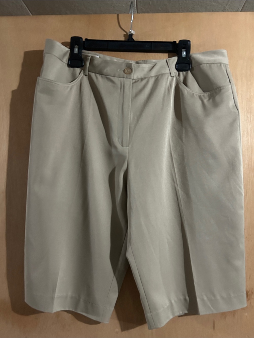 Monterey Club Khaki Shorts - Classic Front Pleat